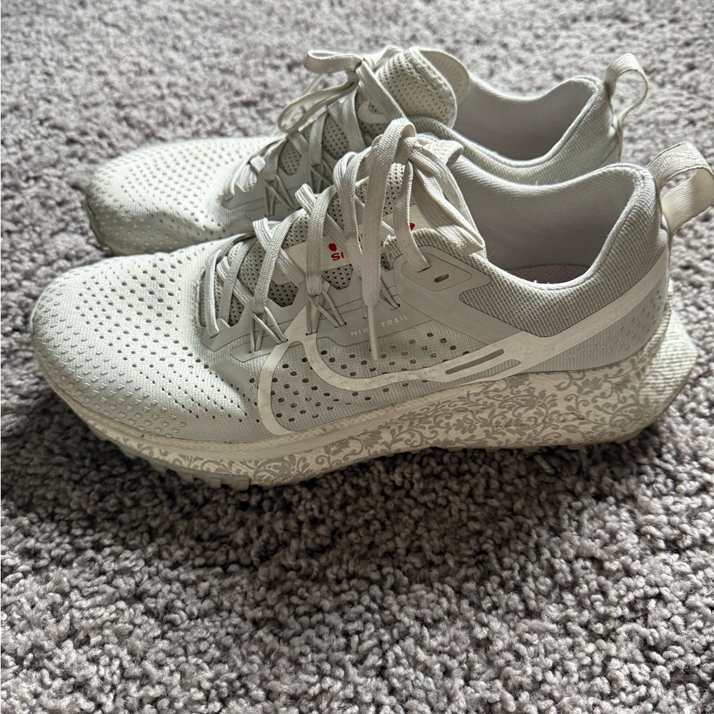 Nike Cream Athletic Sneakers
